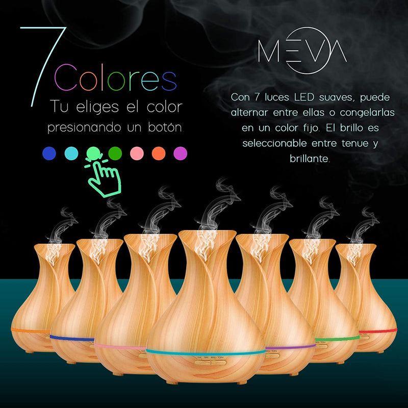 Esencias Navidad, Para Difusor MEVA, Kit de 5 frascos de 5 ml