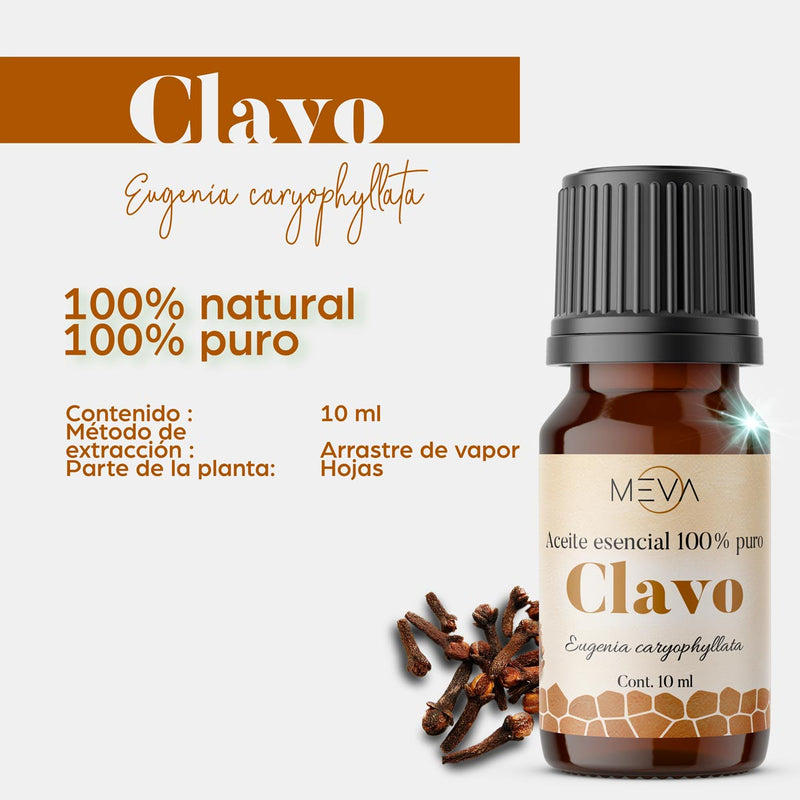 Aceite de Clavo para difusor MEVA - MEVA.MX