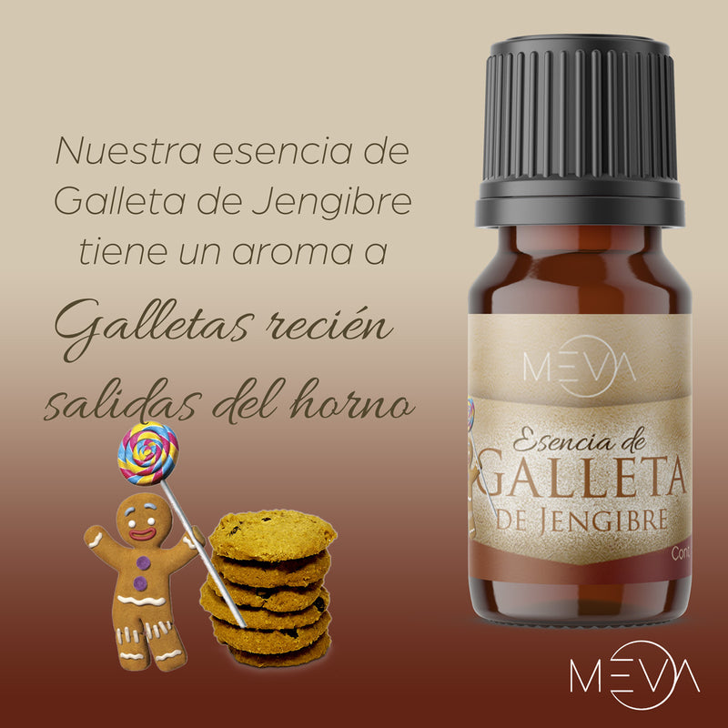 Esencia Galleta de Jengibre Para Difusor MEVA - MEVA.MX