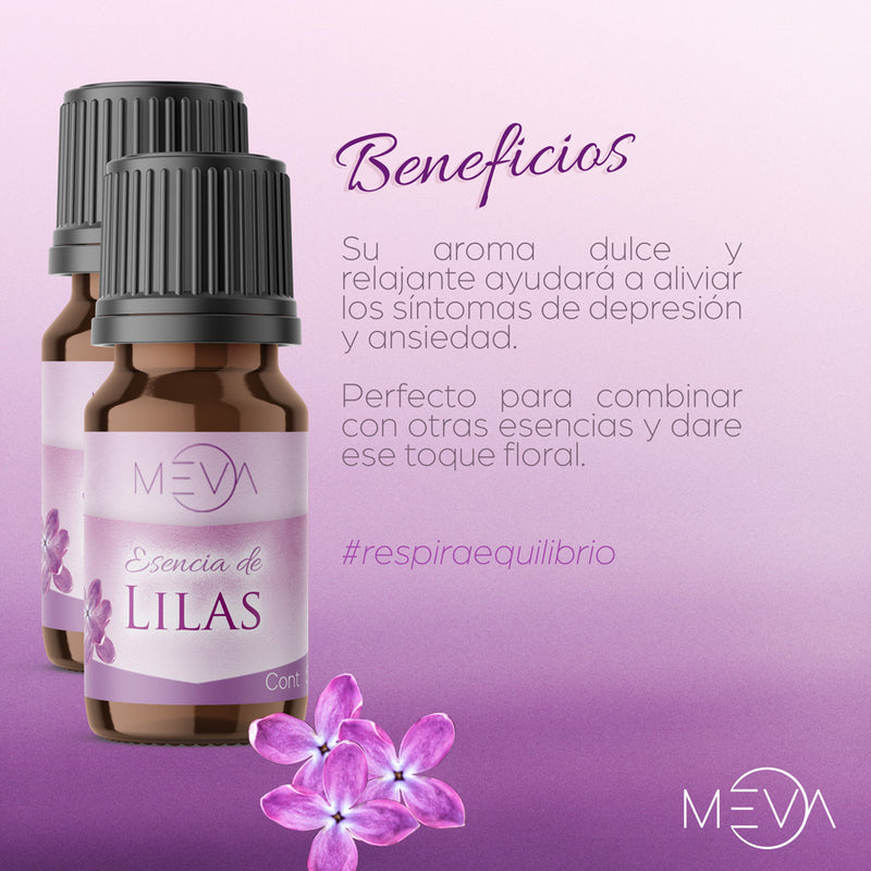 Esencia de Lilas Para Difusor MEVA - MEVA.MX