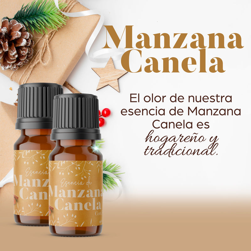 Esencia de Manzana Canela NAVIDAD Para Difusor MEVA - MEVA.MX