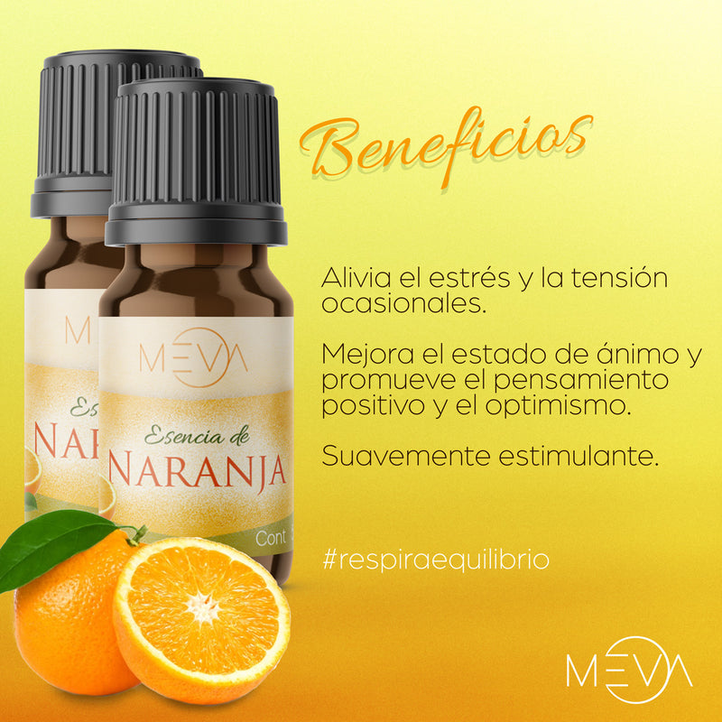 Esencia de Naranja Para Difusor MEVA - MEVA.MX