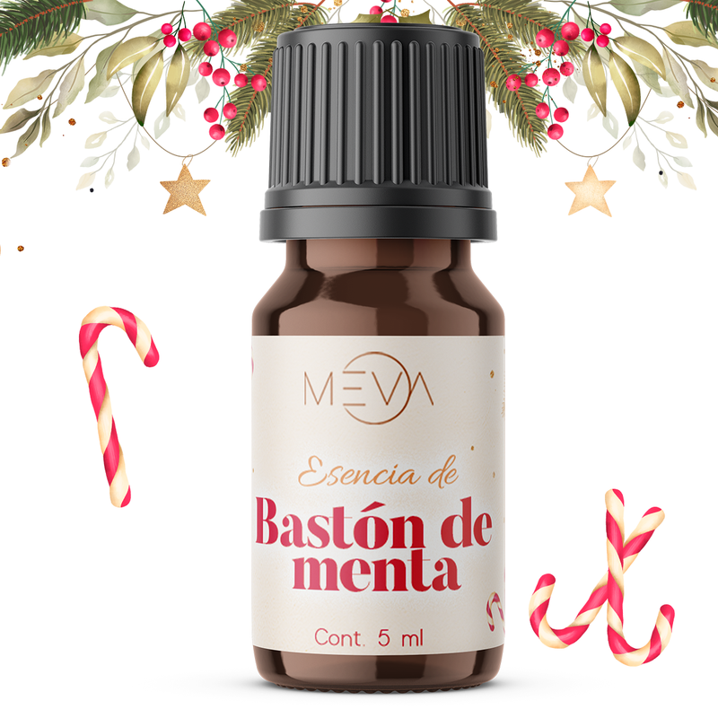 Esencia Navidad Bastón de Menta Para Difusor MEVA - MEVA.MX