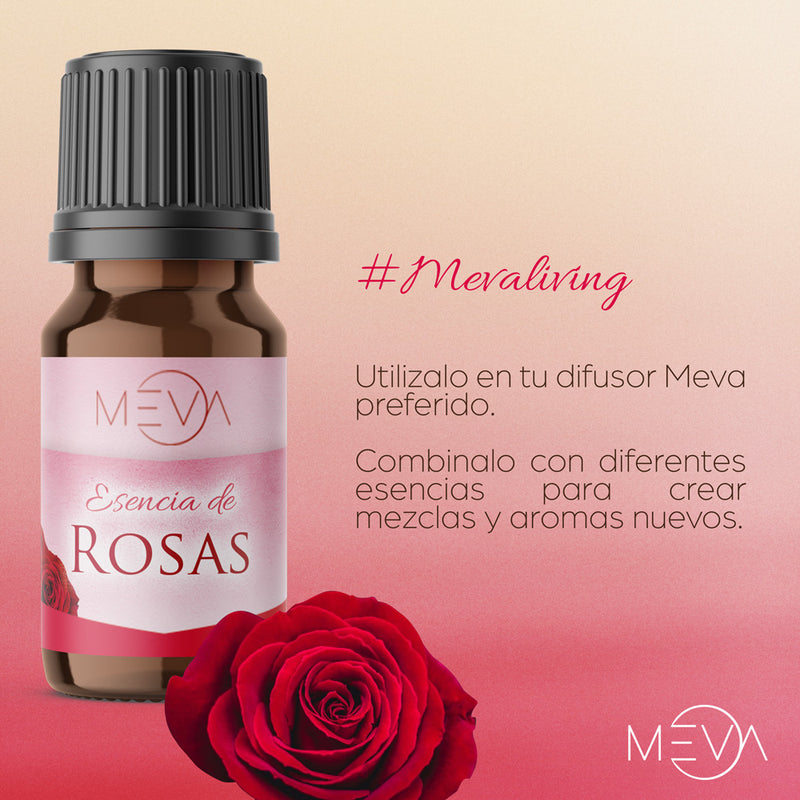 Esencia de Rosas Para Difusor MEVA - MEVA.MX