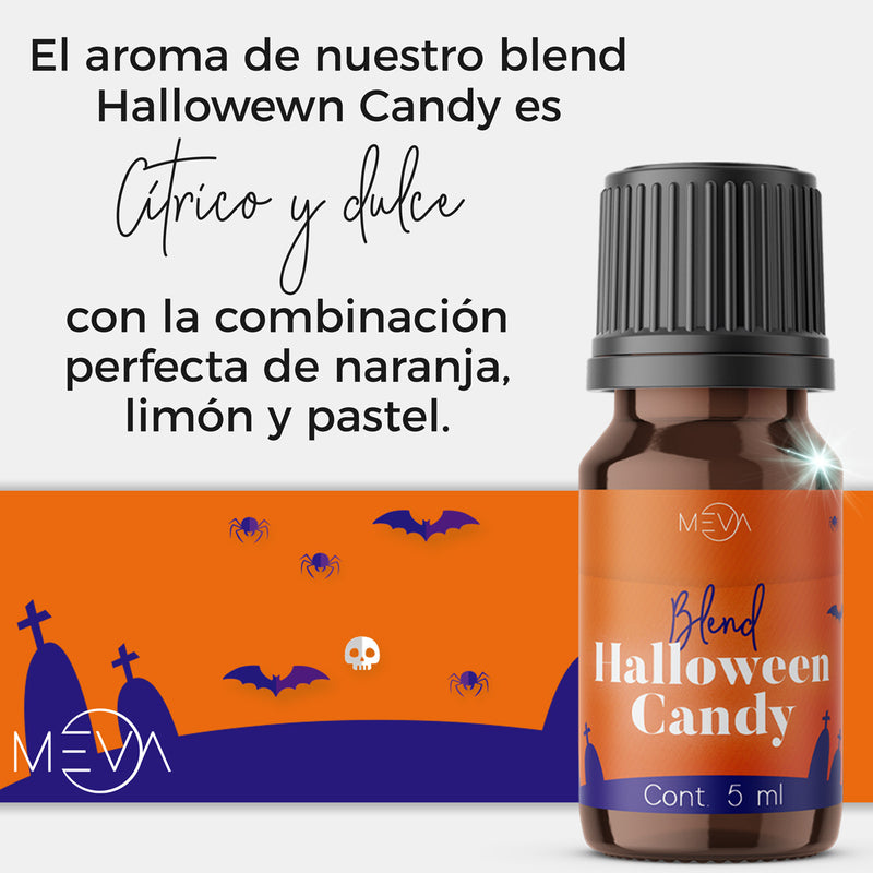 Esencias Halloween, Para Difusor MEVA, Kit de 5 frascos de 5 ml - MEVA.MX