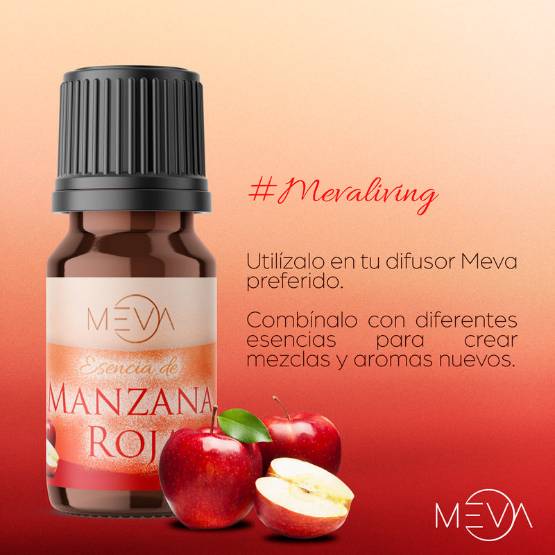 Esencia Manzana Roja Para Difusor MEVA - MEVA.MX