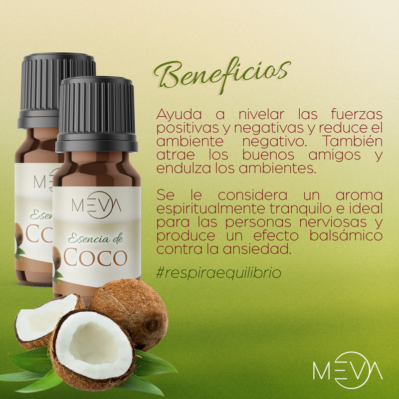 Esencia de Coco Para Difusor MEVA