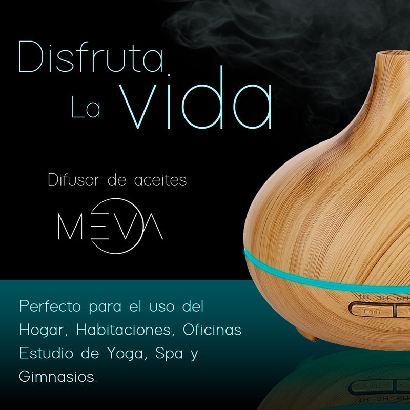 MEVA Difusor de Aroma para aceite esencial (Volcan Bamboo) KIT 10 - MEVA.MX
